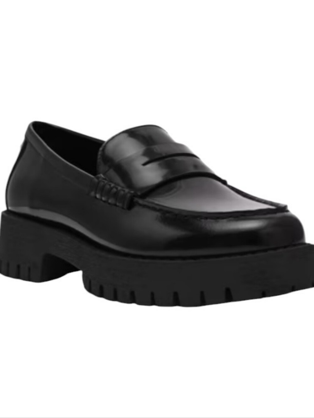 Steve Madden Women's Langsten Lug-Sole Tailored Loafers...Size 9.5